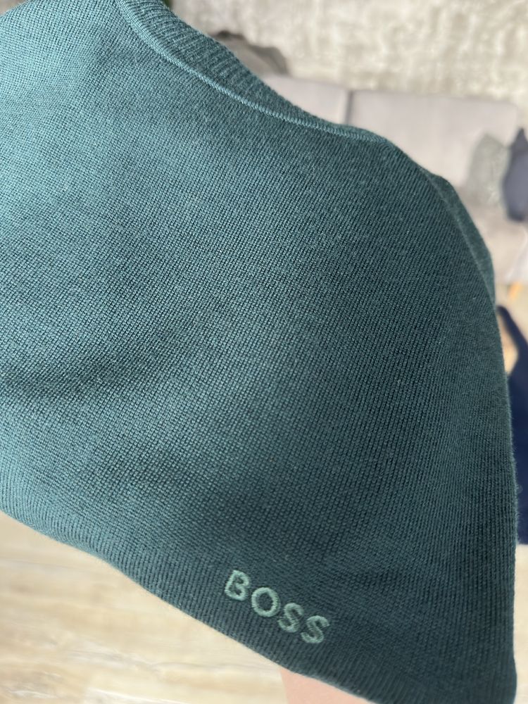 Sweter z golfem Hugo Boss 100% wełna M nowy z metką!