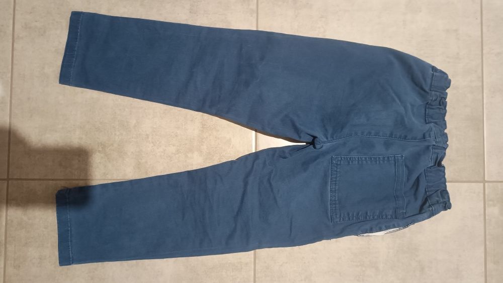 Spodnie chłopięce wizytowe, bawełniane, rozm. 110