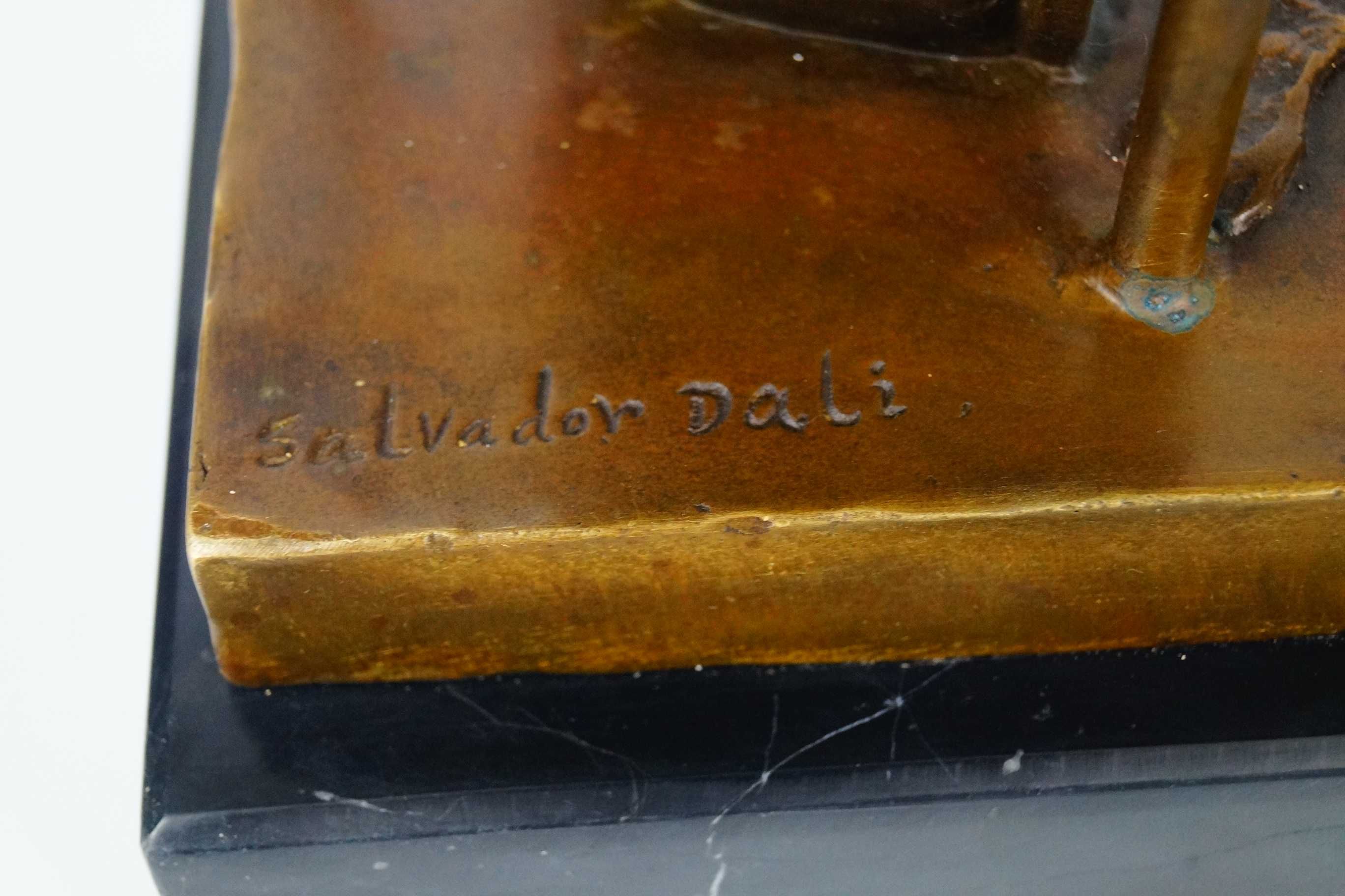 Figura z brązu rzeźba twarz abstrakcja SALVADOR DALI