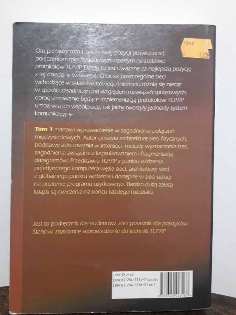 Sieci komputerowe TCP/IP zasady protokoły i architektura T.1