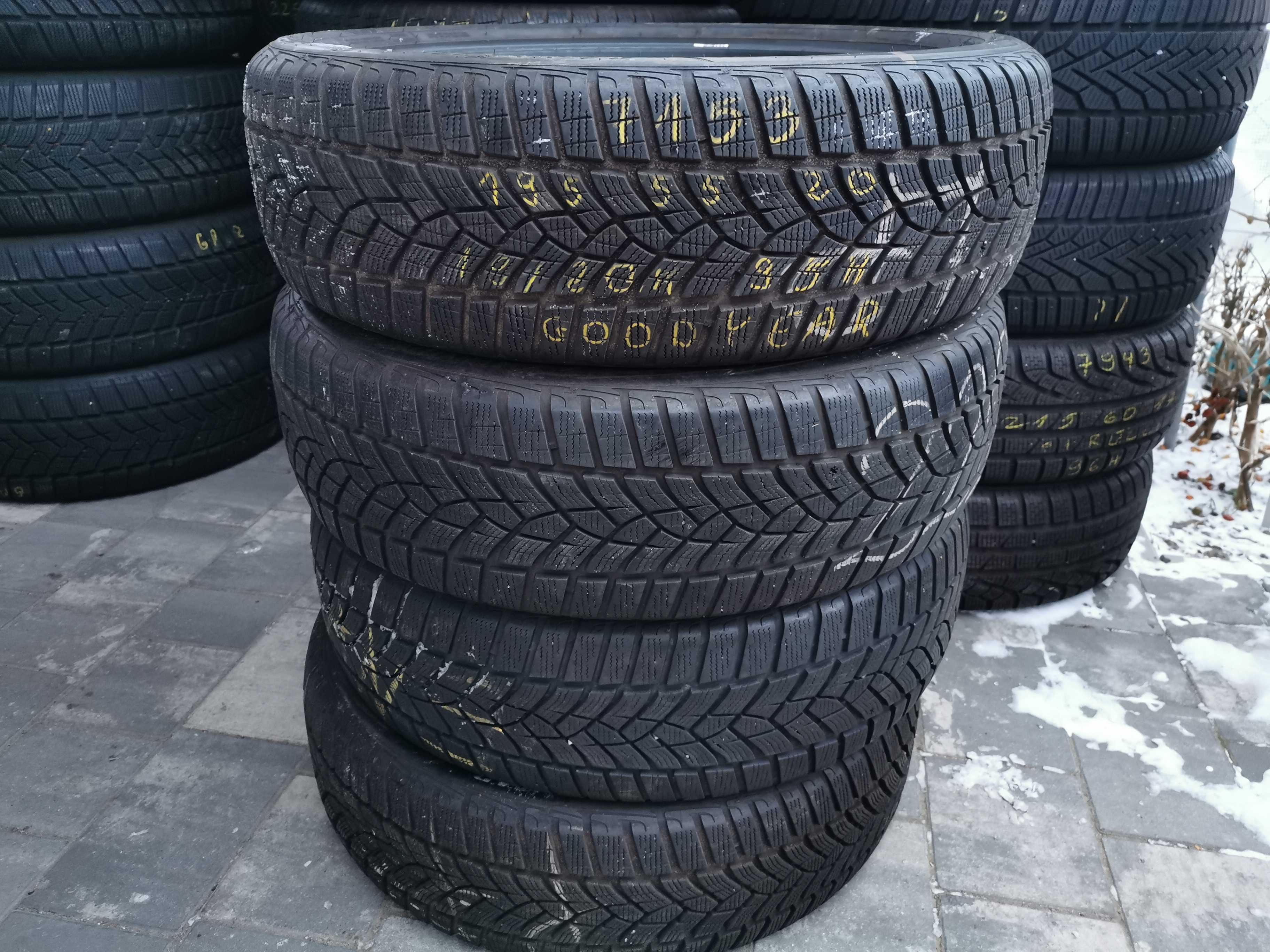 IDEALNE! Goodyear Ultragrip Performance + 195/55r20 95H 7mm 20r N7153