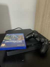 PS4 Slim 1TB + Pad + Gra | STAN 10/10