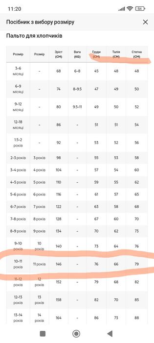 Зимова куртка Next