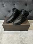 Gucci Black Guccissima Fur Sneakers High Top Sneakers !