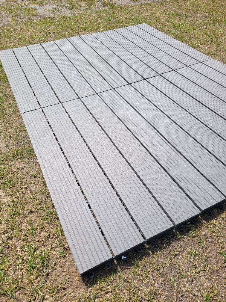 Płytki tarasowe 1m² deski kompozytowe 60x30 kompozyt