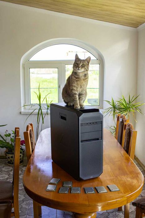 Рабочая станция HP z6 g4 lga 3647 t7820 Dell 7820