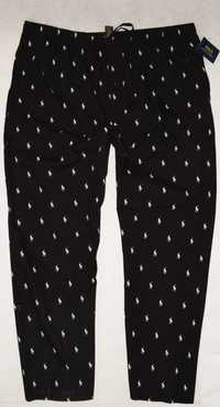 Ralph Lauren spodnie od piżamy bawełniane w monogram 4XL NOWE