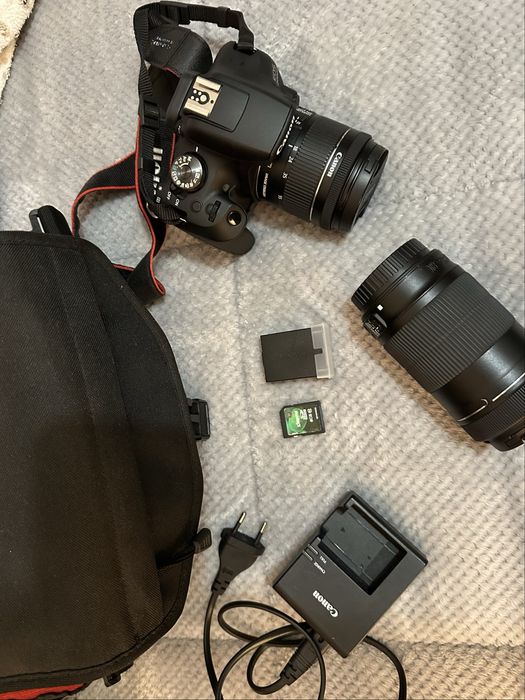 Canon 2000D e acessórios