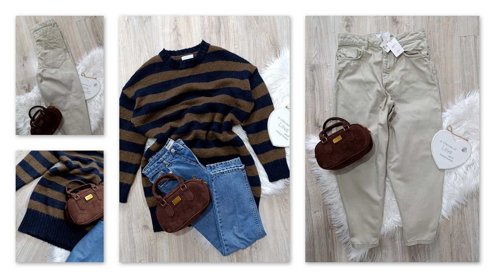 Paka ubrań zestaw rozmiar 40 L