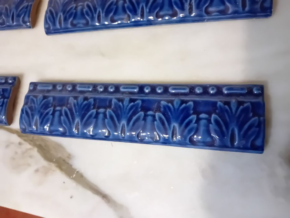 Conjunto de 15 Faixas de Azulejos Antigas