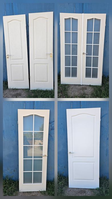 Двері вхідні б.у металопластикові двері вікна мііжкімнатні