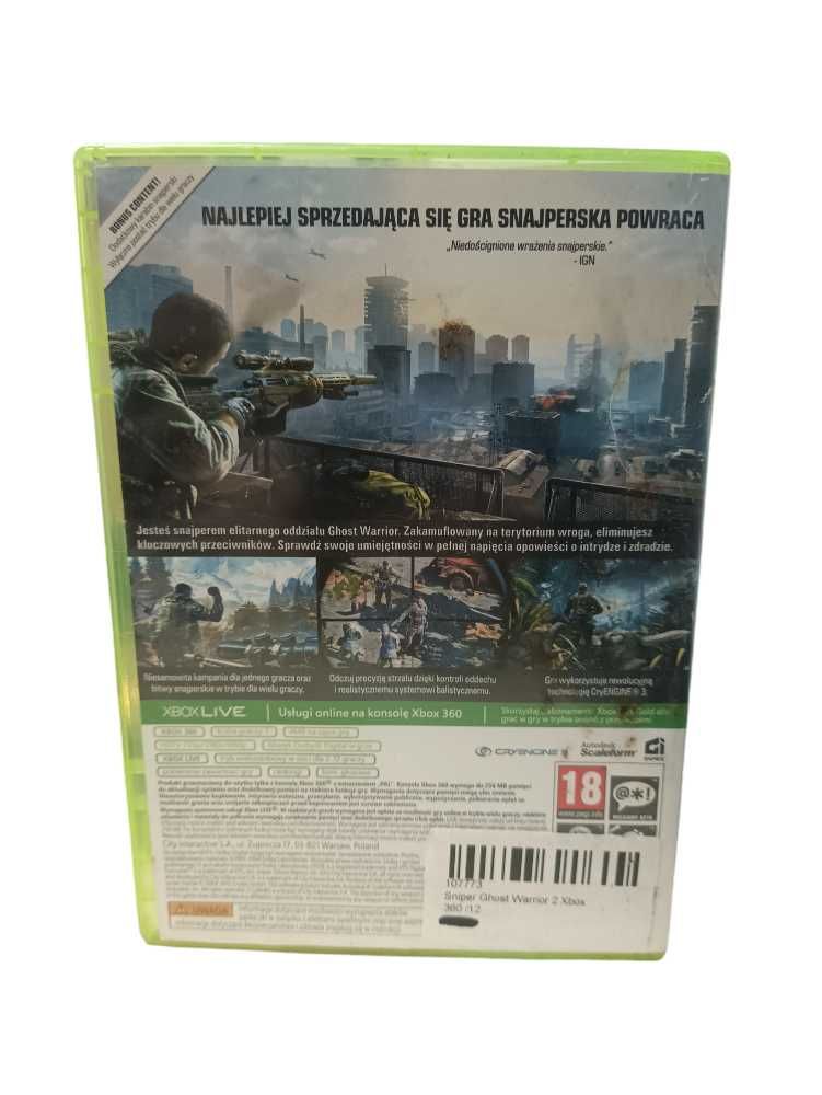 Gra Sniper: Ghost Warrior 2 (Xbox 360)