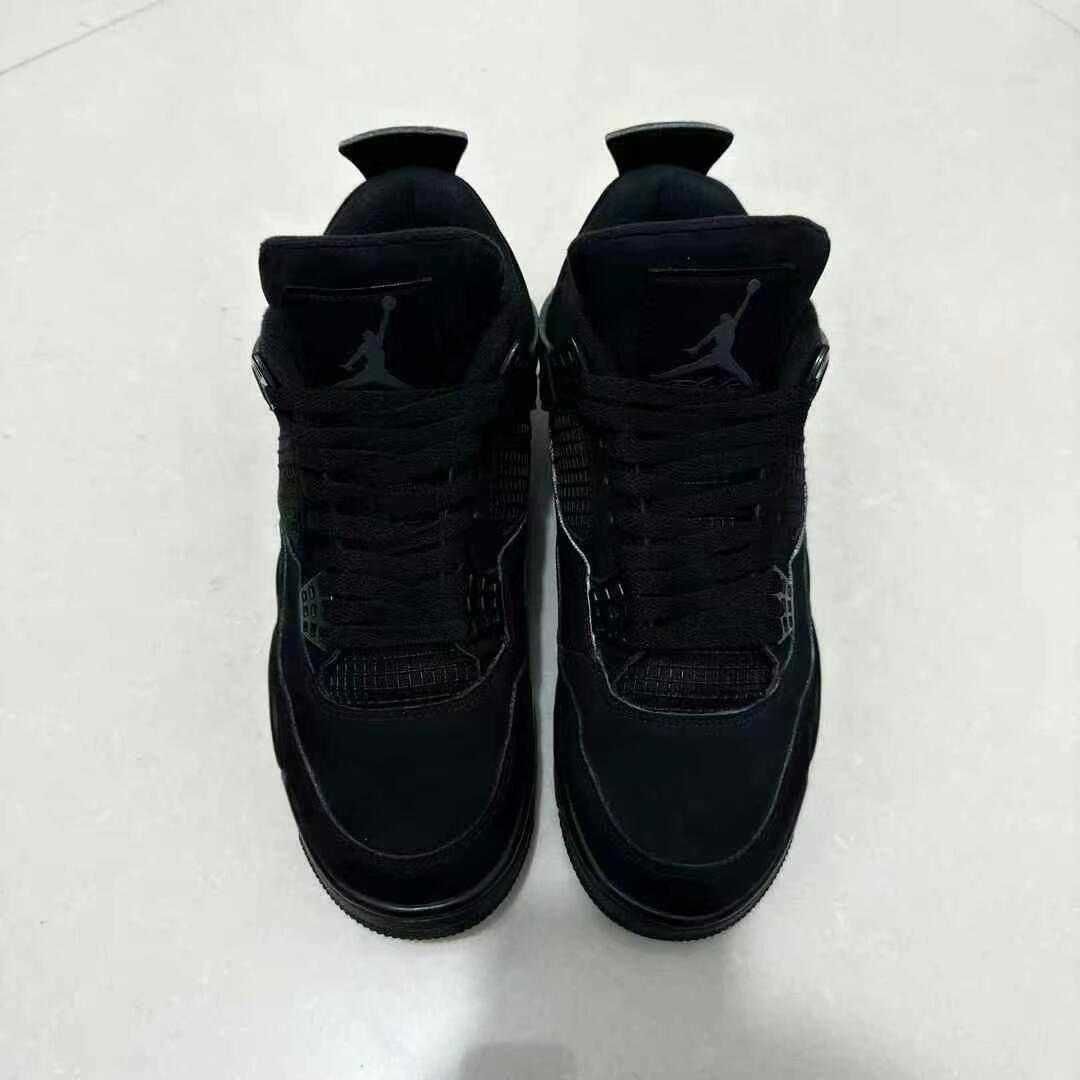 Jordan4RetroBlack Cat Czarne buty  unisex:R.39-45