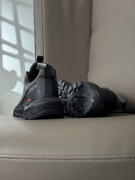 Чоловічі кросівки саломон Salomon Elixir Activ GTX Black Taupwood