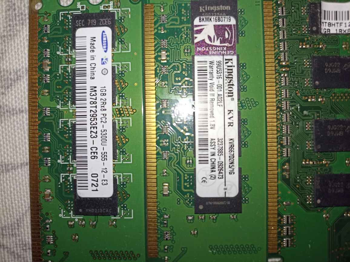 memorias ram ddr2 4g total