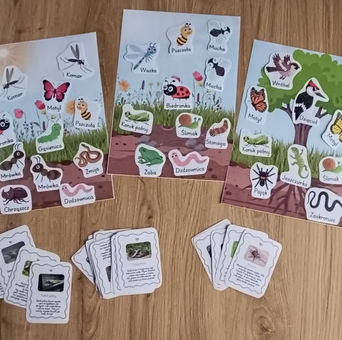 Zestaw edukacyjny z rzepami Montessori dla dzieci 3-6 lat karty pracy