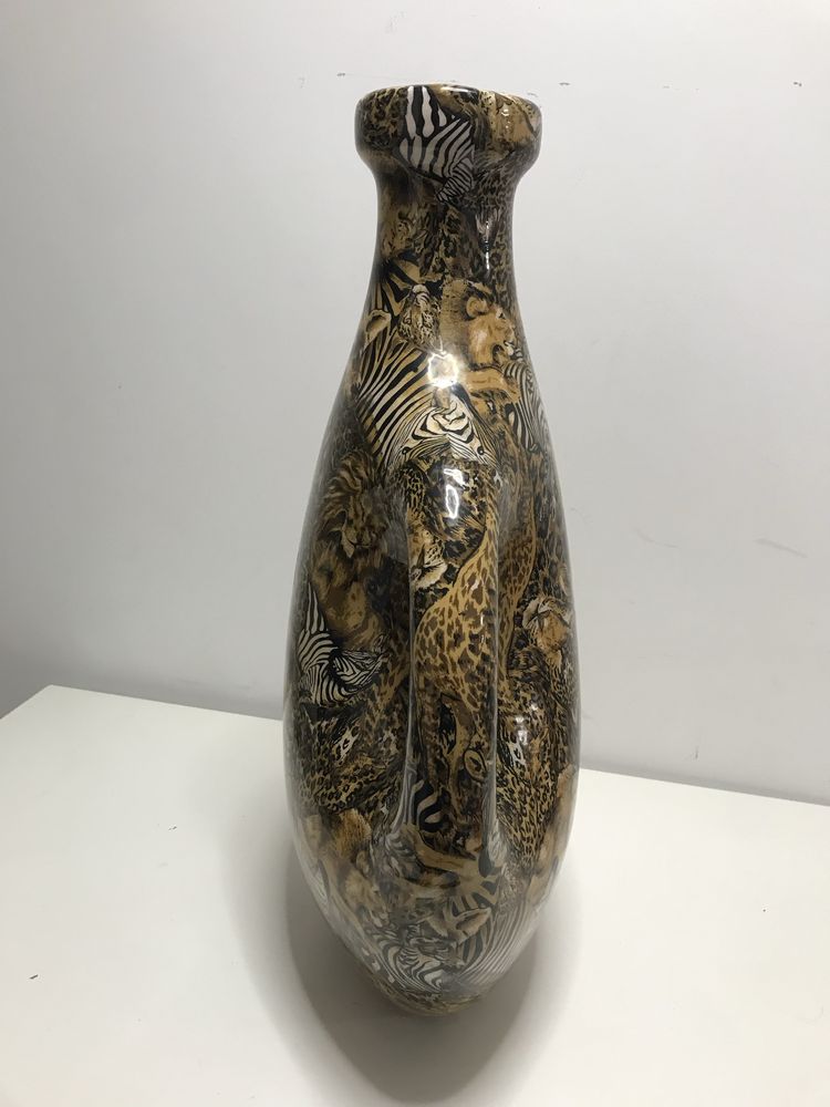 JARRÃO vintage safari africano /VASO chines anos80-90
