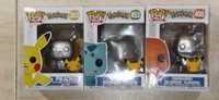 Funko Pop Pokemon - Silver/Metal Pikachu Bulbasaur Charmander