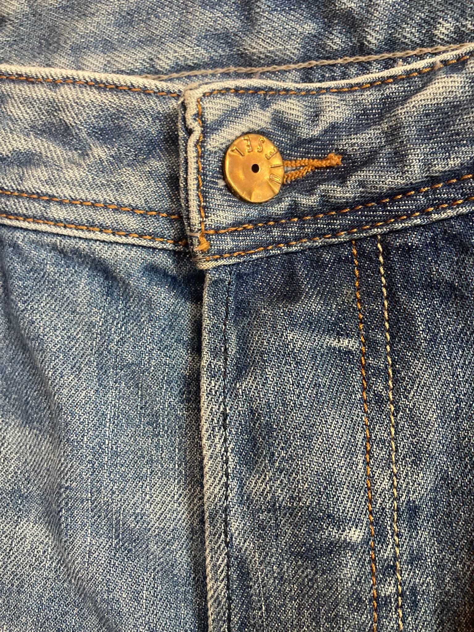 Spodnie jeansy Diesel Larkee regular straight jeans denim dżinsy