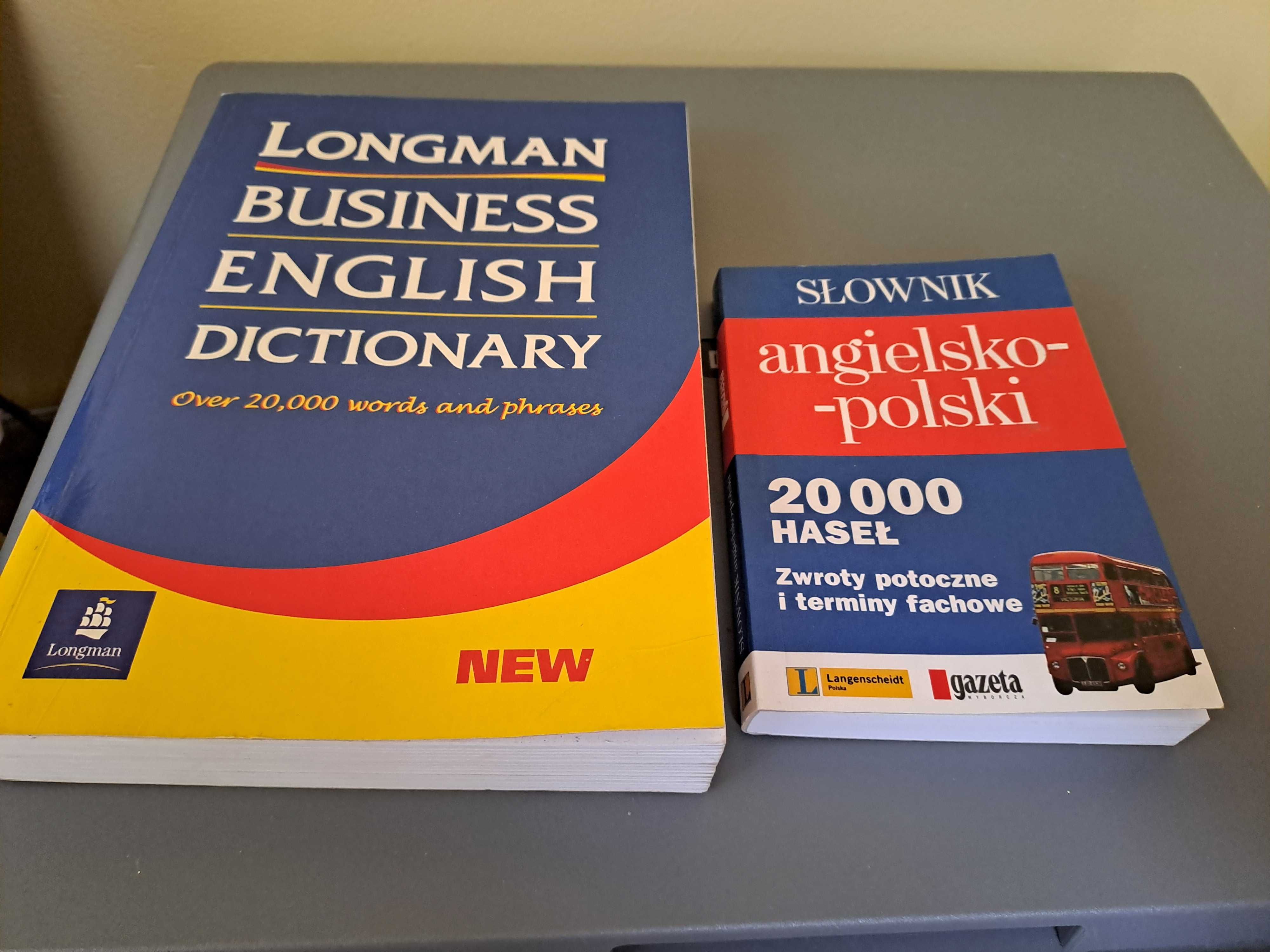 Słownik Angielski Longman Business English + mini Słownik