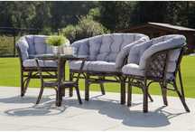 Meble ogrodowe Sofa rattanowa komplet