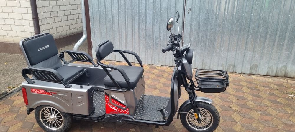 Продам Трецикл алектро мопед CROSSER TRANSIT