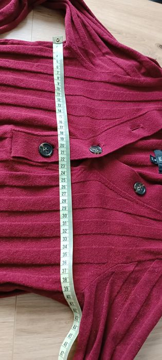 Bordowa bluzka damska S - XS