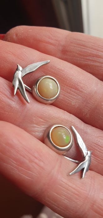 Серебряные серьги