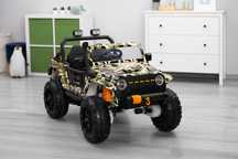 Udźwig 100kg samochód jeep Auto na akumulator 4x4 180W lakierowany