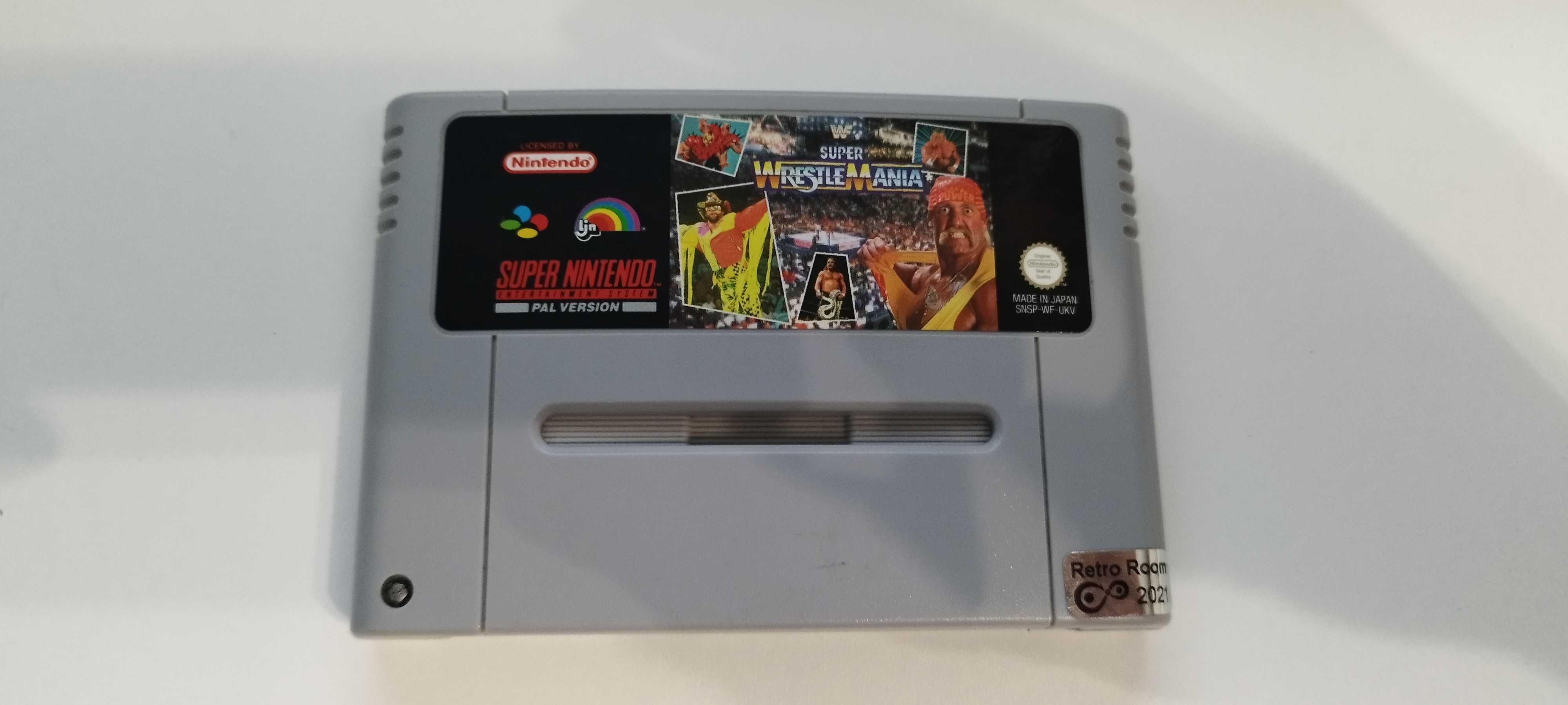 RETRO WWF Super Wrestlemania Super Nintendo SNES