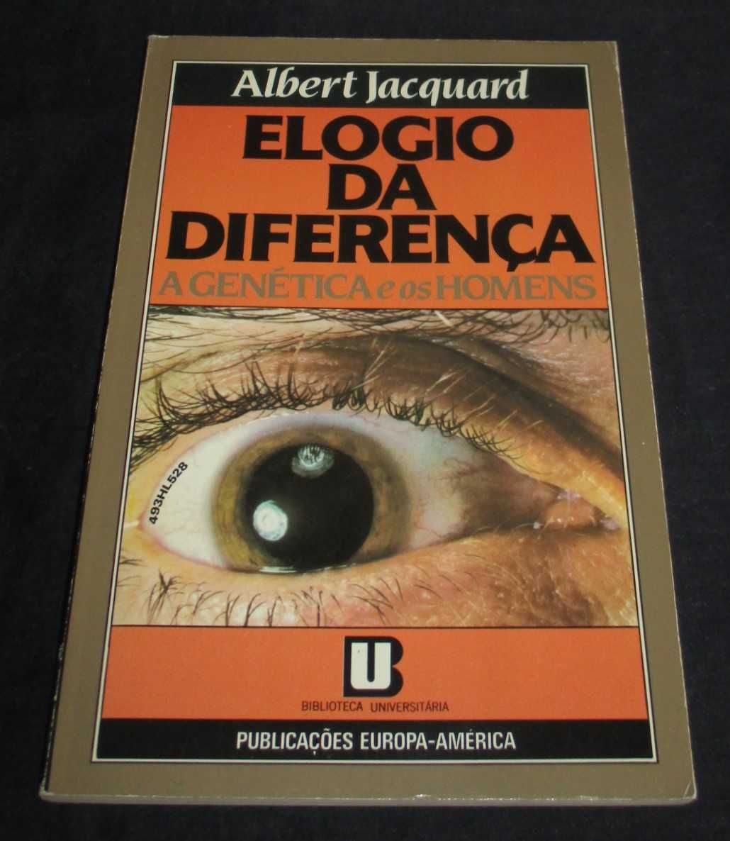 Livro Elogio da Diferença Albert Jacquard