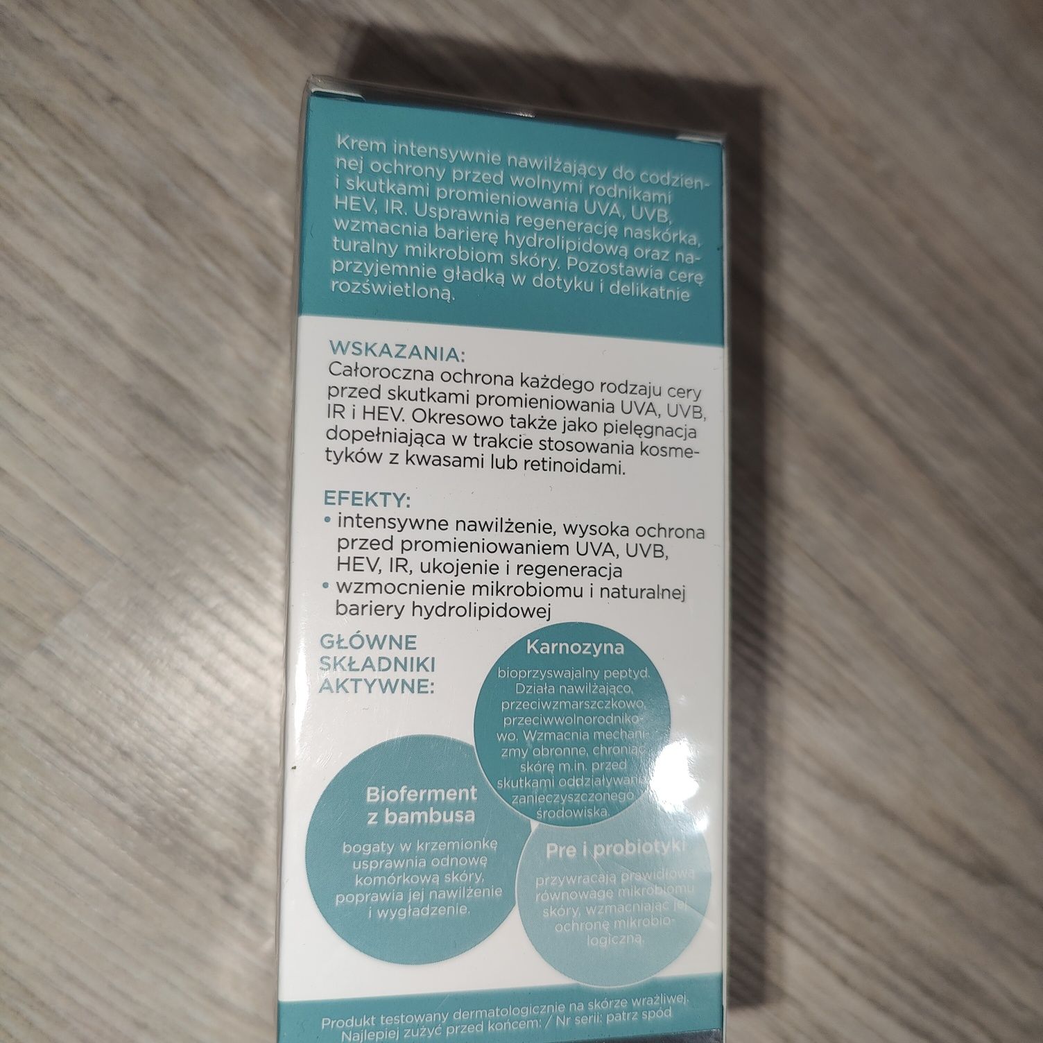 Bandi krem SPF30 probiotyczny intensywnie nawilżający