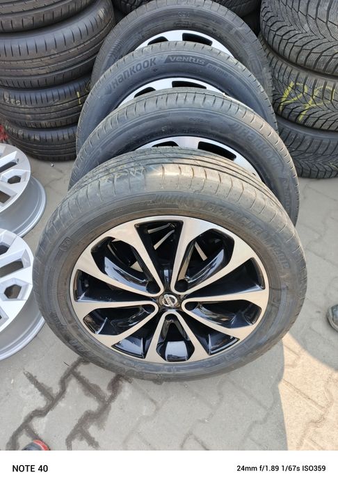 Koła aluminiowe letnie Nissan renault dacia 5x114 et40 6,5x18