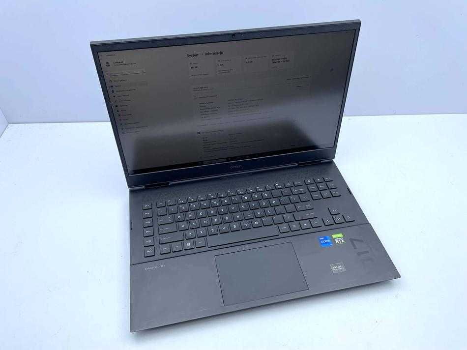 Laptop Gamingowy HP Omen 17-CK1440NW Core i7 12 Gen 512GB SSD RTX3060