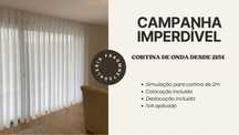 Cortinados por medida - calha efeito onda