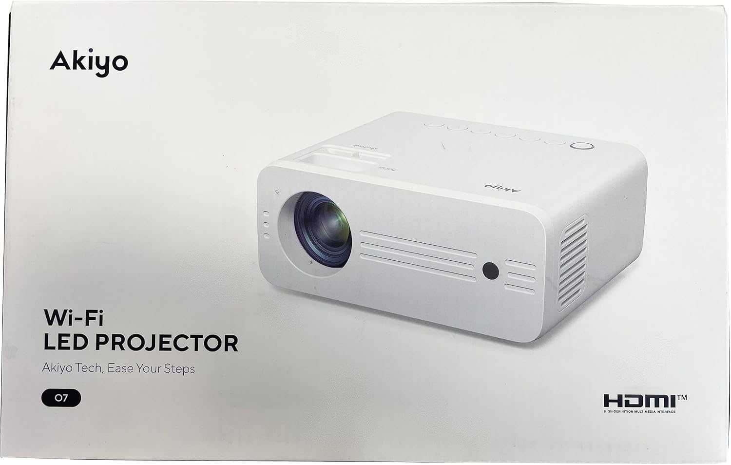 Projetor portátil 5G WiFi Bluetooth com tripé
