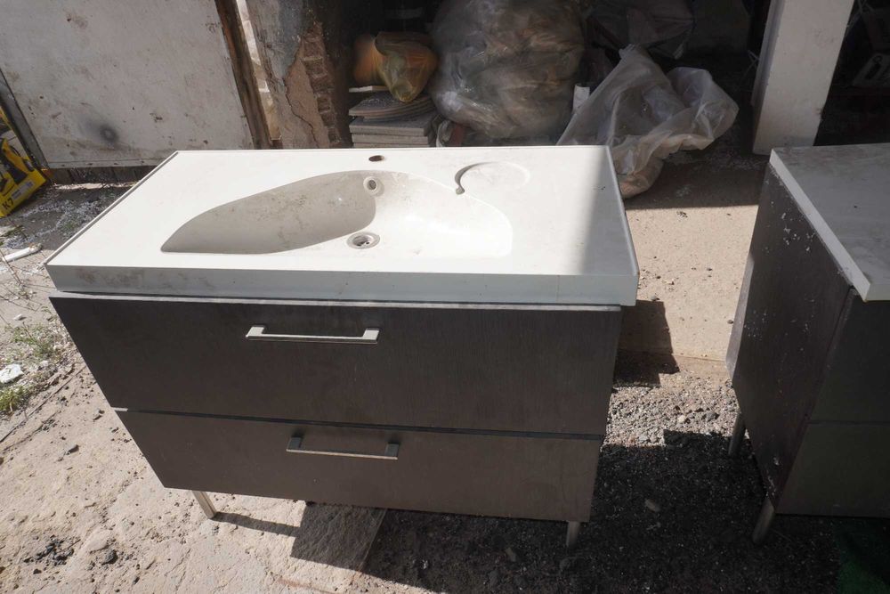 Zestaw Mebli łazienkowych Ikea HAVBÄCK meble łazienkowe