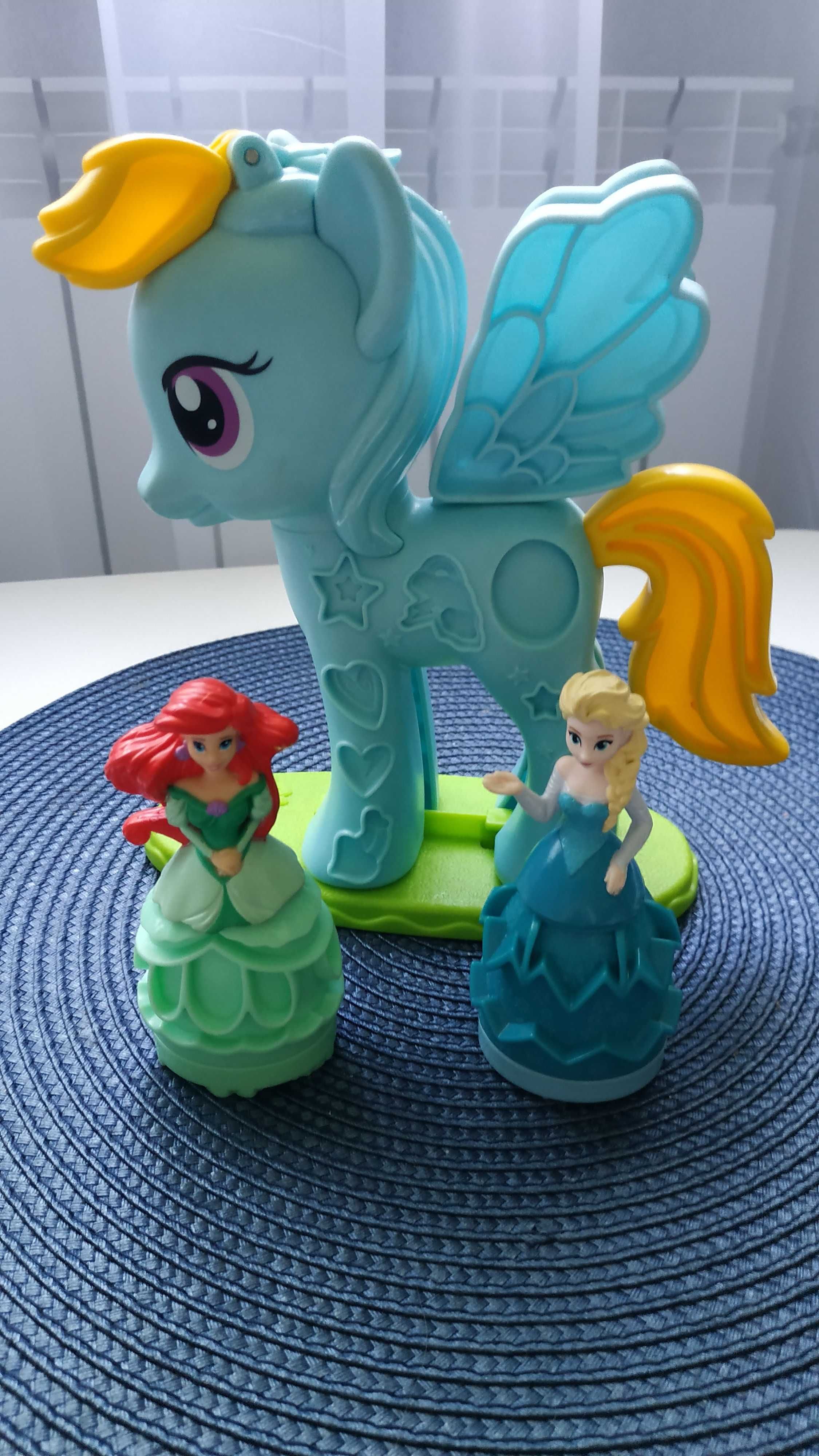 Zestaw Kucyk pony i kareta Play-doh ciastolina