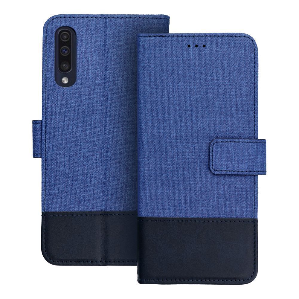 Etui Kabura Gomma Book Do Samsung A50 Niebieski