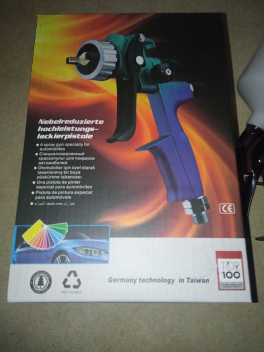 Краскопульт  NTOOLS XS 80 RP з розрізною дюзою 1.3 мм.