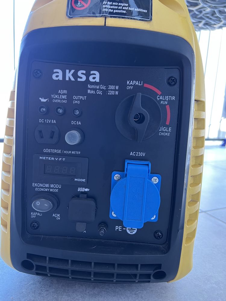 Генератор інверторний aksa aap2200i 2,2 кВ