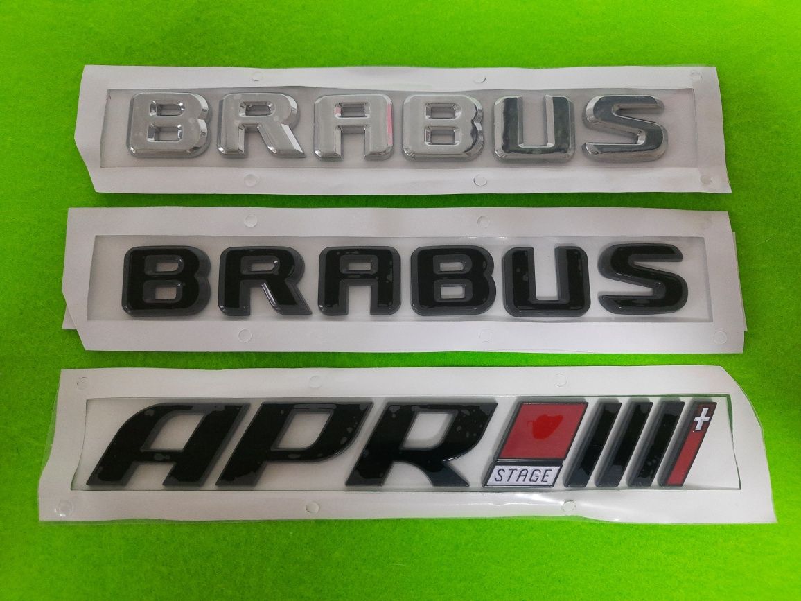 Эмблема шильд  Brabus на Мерседес,  APR
