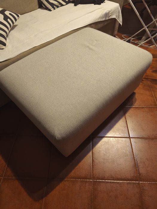 Pufe VIMLE com arrumação