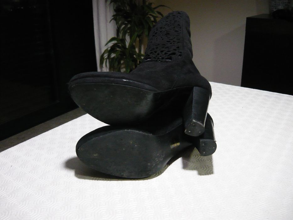 Conjunto de 2 pares de botas de senhora - Usadas