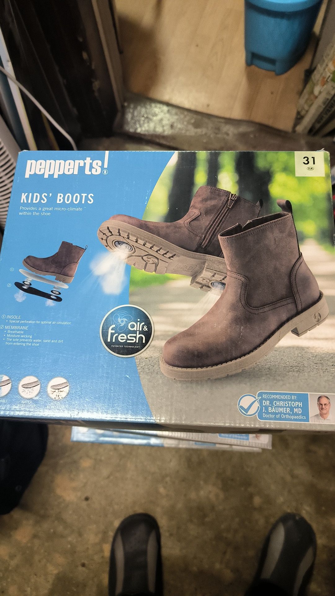 Buty dziecięce zimowe