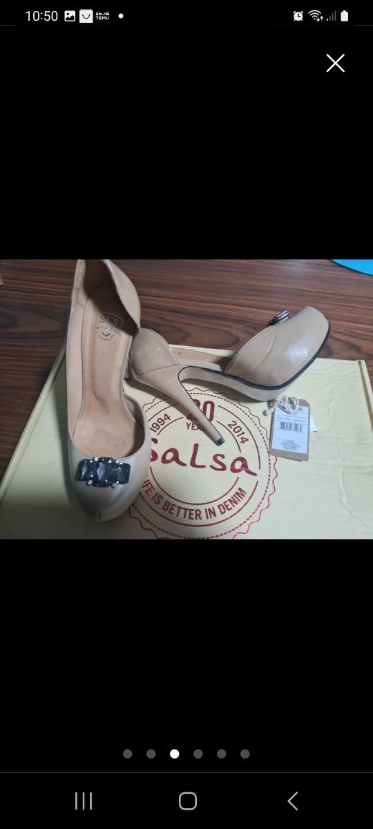 Sapatos salsa cerimonia