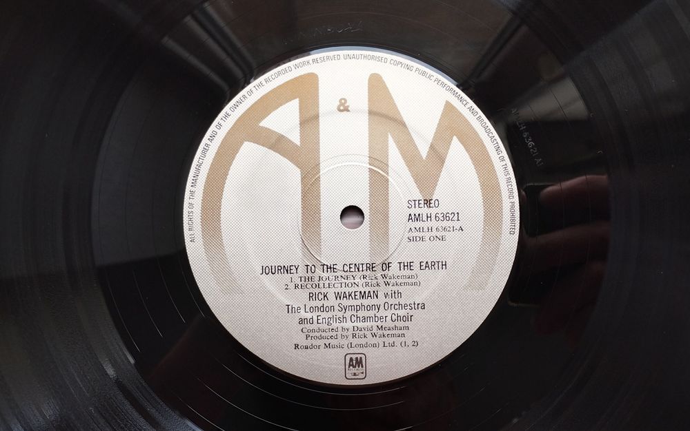 Rick Wakeman Journey - To The Centre Of The Earth *1974 A&M London
