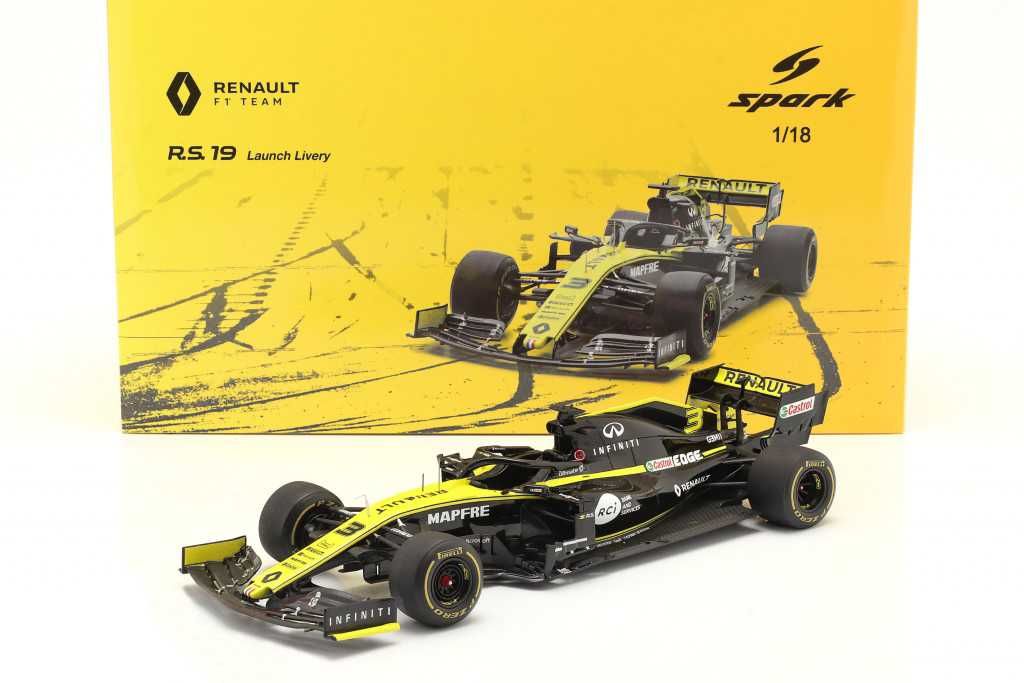 1/18 Fórmula 1 Renault Ocon / Ricciardo / Magnusen