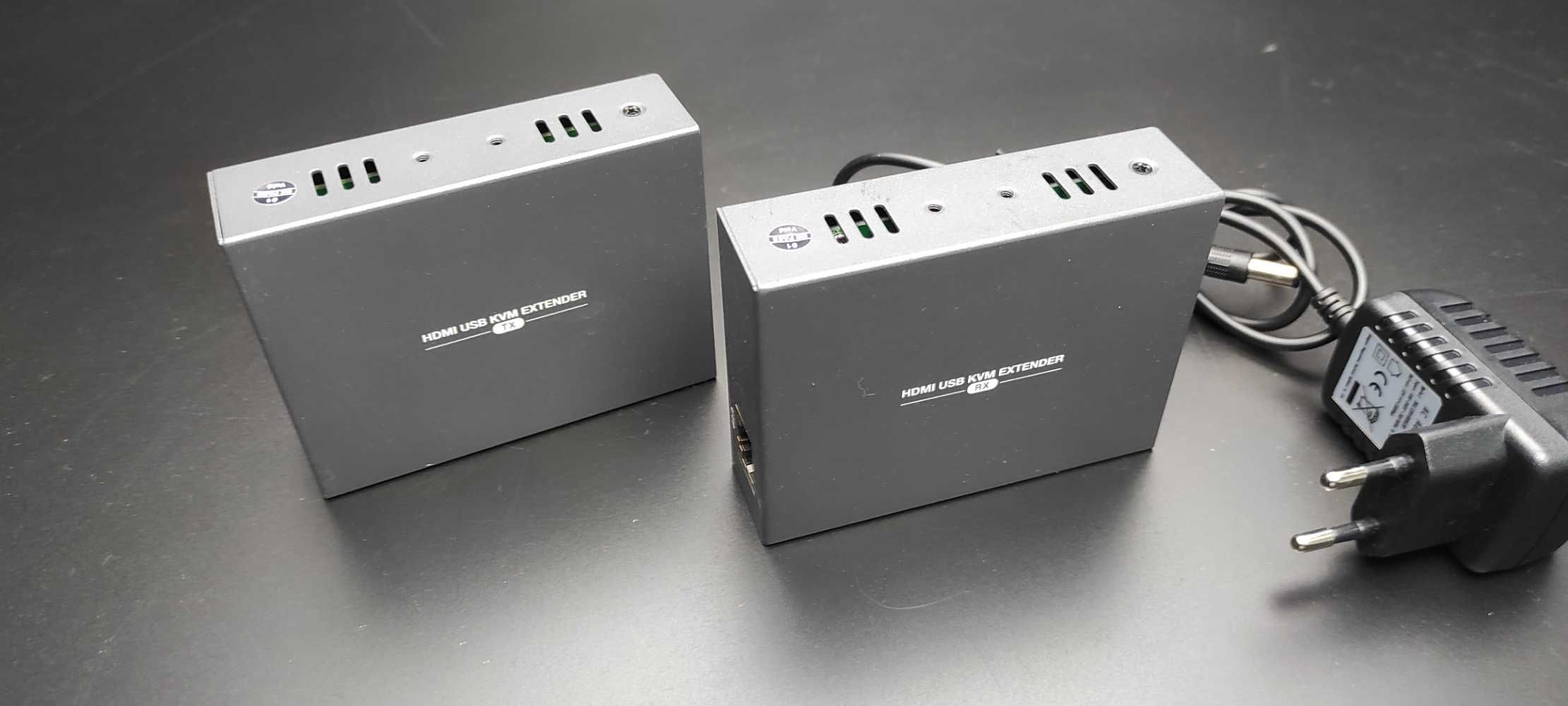 Extender po skrętce 1080 / 60hz  HDMI USB KVM