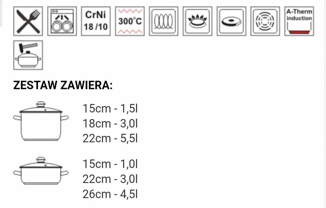 KOLIMAX Komplet naczyń (garnków) PREMIUM, 12 elementów